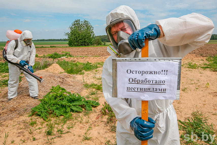 Уведомление о проведении работ по применению пестицидов и агрохимикатов.